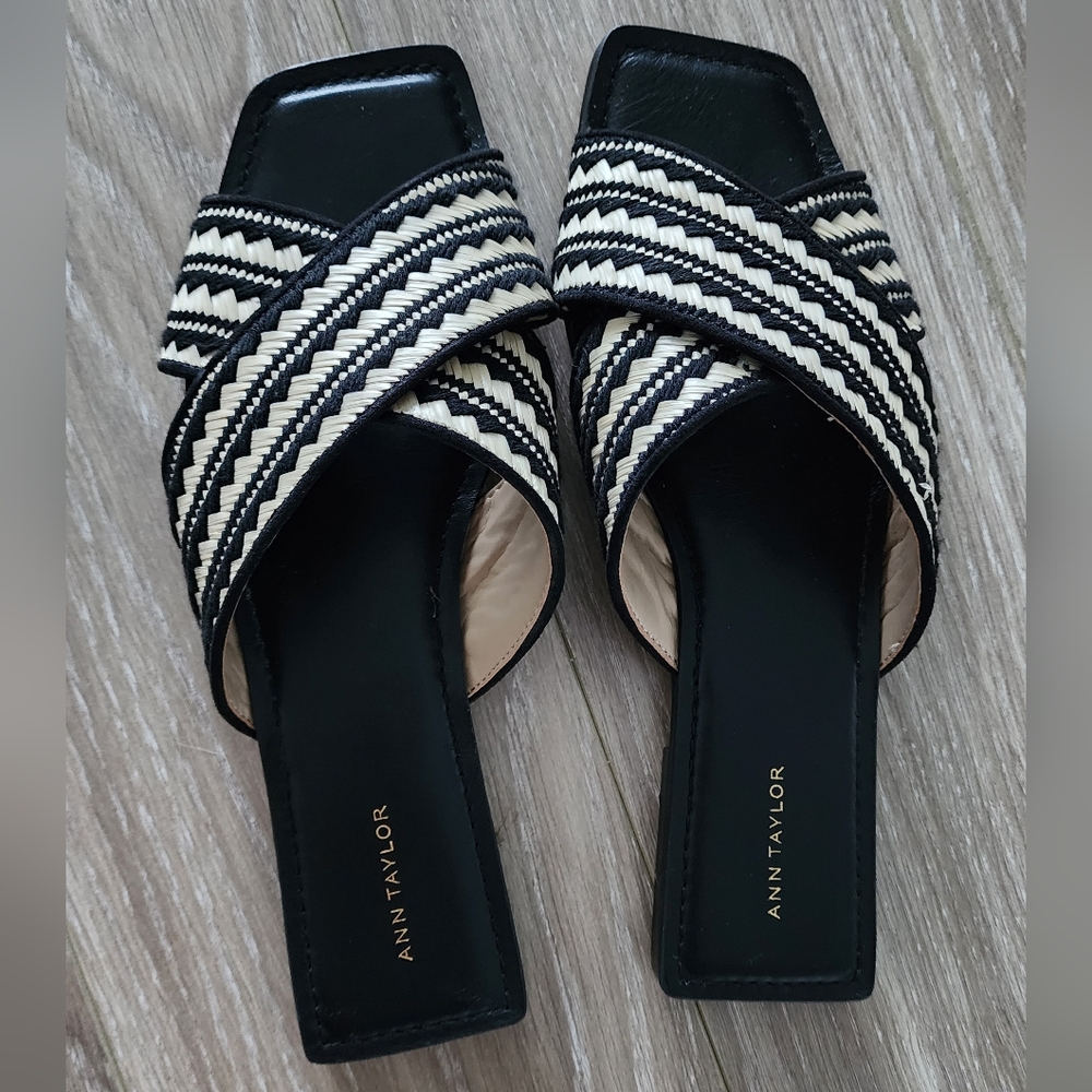 Ann Taylor slide sandals